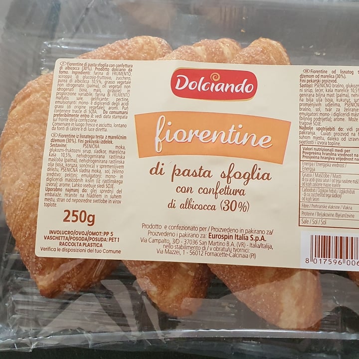 review photo of Dolciando Fiorentine Di Pasta Sfoglia, Con Confettura Di Albicocca shared by @valealegreg on 24 Oct 2022 - review