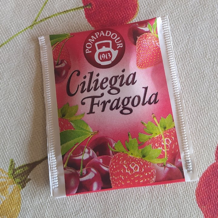 review photo of Pompadour Infuso ciliegia e fragola shared by @silviaserpe02 on 14 Apr 2022 - review