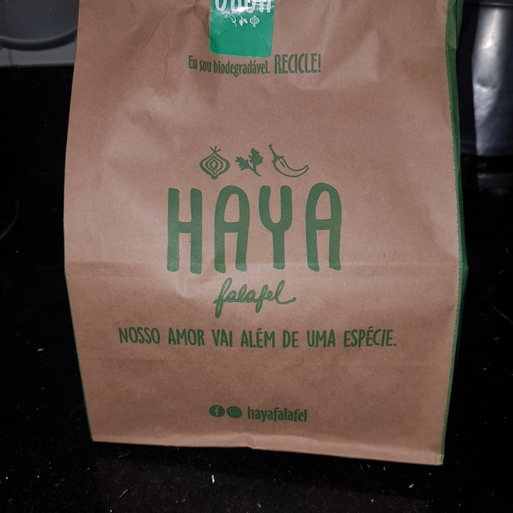 photo of Haya Falafel falafel no pão folha shared by @michelasilva on  20 Jun 2022 - review