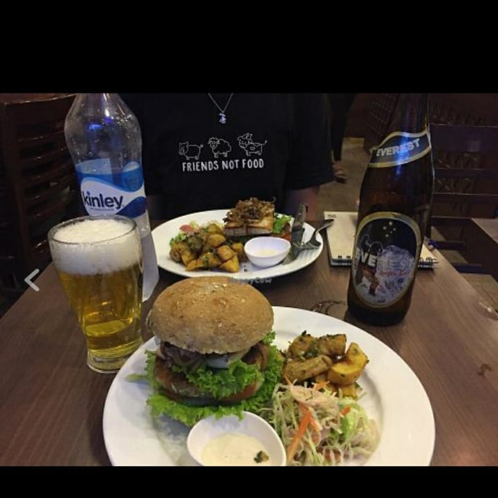 photo of French Bakery Vegan Burger shared by @kaybee1 on  26 May 2020 - review
