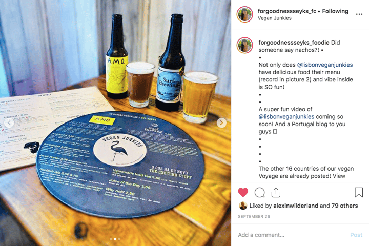 review photo of Vegan Junkies Vegan Menu Sampling shared by @forgoodnessseyks on 24 Oct 2019 - review