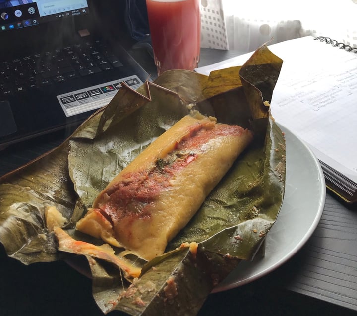 review photo of Abhay cocina saludable Tamal Vegano shared by @saharaxfade on 11 Jul 2020 - review