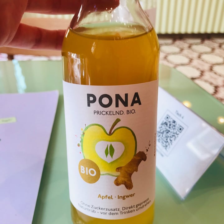 review photo of Pona Apfel-Ingwer-Limonade shared by @deniz on 30 Jul 2021 - review