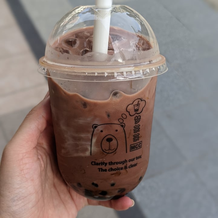 photo of Mong Cha Cha Cafe 梦茶茶 Chocolate oat milk shared by @oblongboxes on  06 Feb 2021 - review