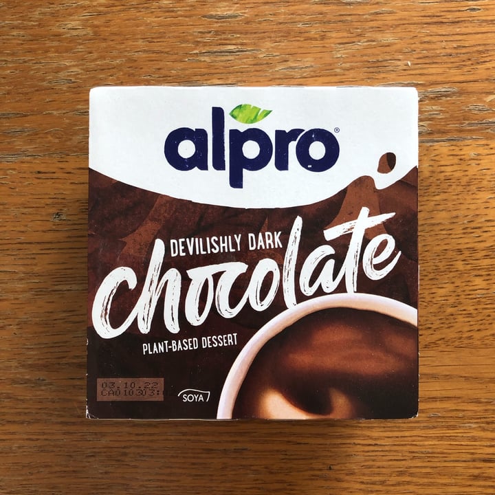 review photo of Alpro Devilishly Dark Chocolate Plant-based Dessert shared by @itslachiara on 14 Mar 2022 - review