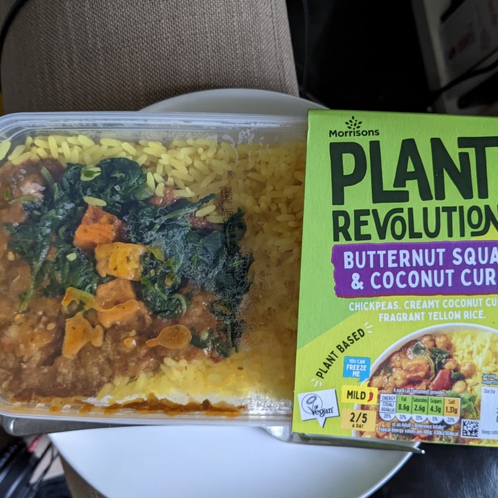 review photo of Plant Revolution Butternut Squash Curry With Coconut Rice shared by @likefinepalmwine on 25 Jan 2022 - review