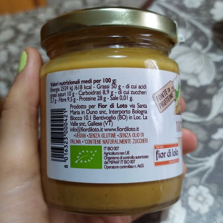 review photo of Fior di Loto Burro 100% arachidi shared by @peperonebio on 30 Mar 2022 - review
