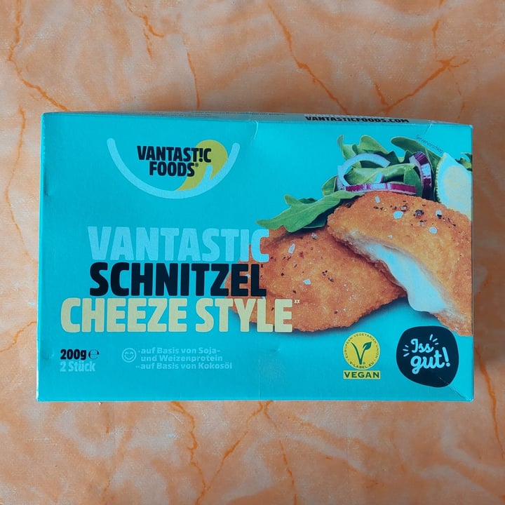 photo of Vantastic Foods Vantastic Schnitzel Cheeze Style shared by @nele-k on  26 Feb 2022 - review