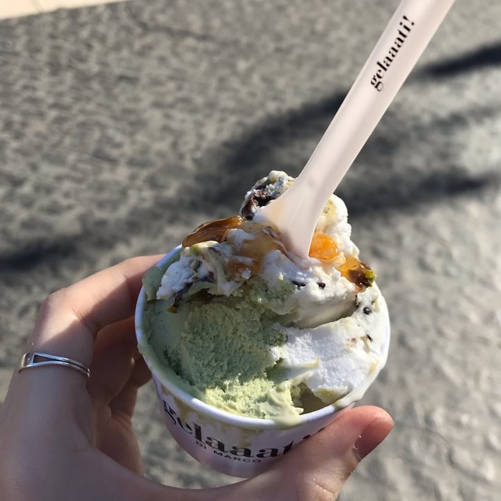 photo of Gelaaati Di Marco Cassata Sicilana y Matcha shared by @clairebelej on  11 May 2020 - review