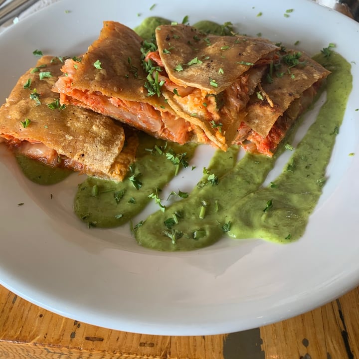review photo of Flore Vegan Kimchi Quesadilla shared by @alexandraxnicole on 30 Apr 2021 - review