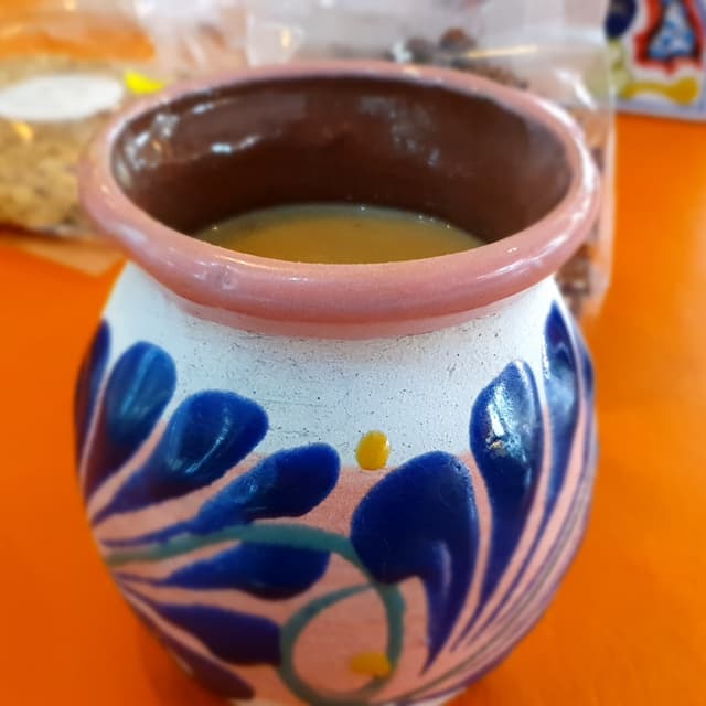 Photo of the dish “Atole de mazapán”