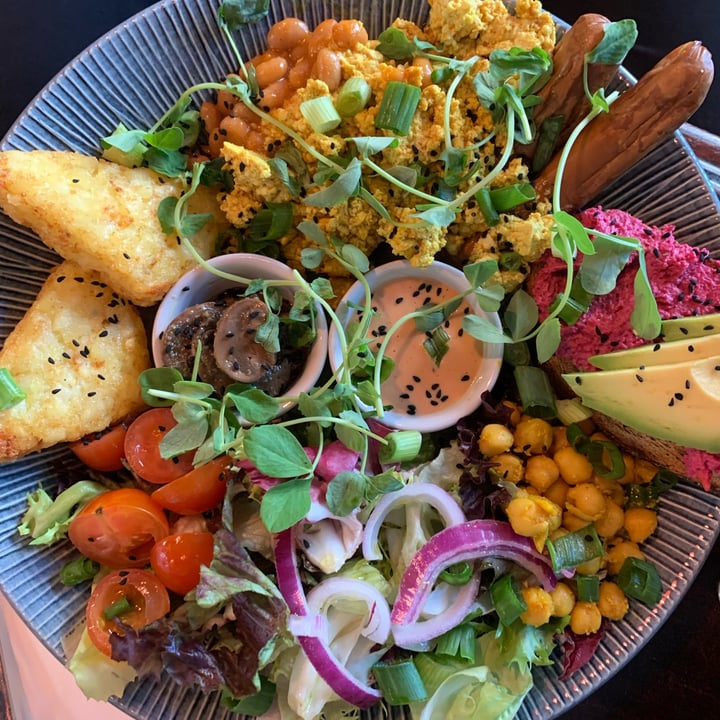 photo of BioCafe Special scrambled tofu vegan brunch shared by @cuttingoutthecoo on  26 Mar 2022 - review