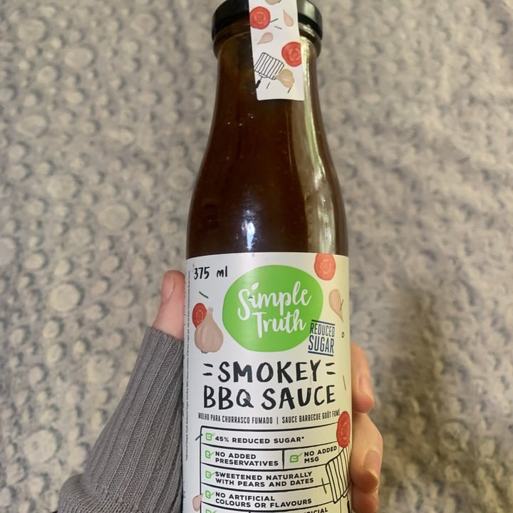 photo of Simple Truth Smokey BBQ Sauce shared by @linepretorius on  24 May 2021 - review