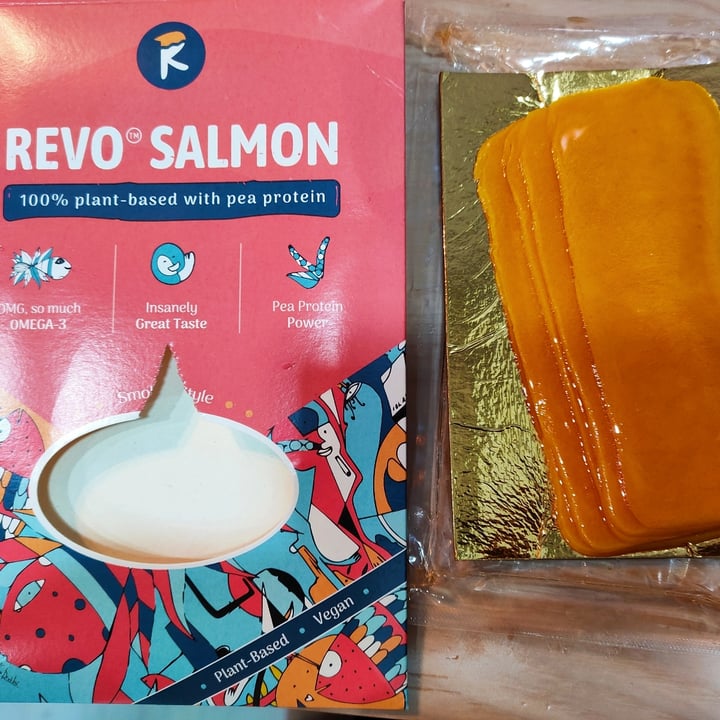 photo of Revo Foods Revo Salmon shared by @verru on  07 Nov 2022 - review