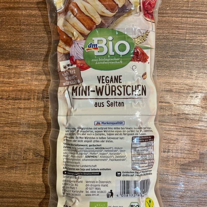 photo of Dm Bio Wurstel Vegani shared by @lalice on  16 Jul 2022 - review