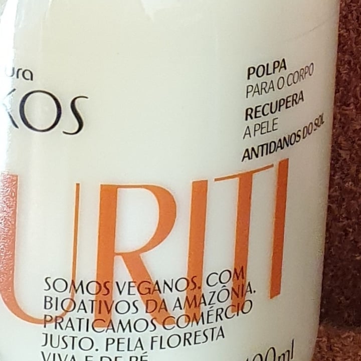review photo of Natura polpa para corpo buriti shared by @neidefujita on 26 Aug 2022 - review