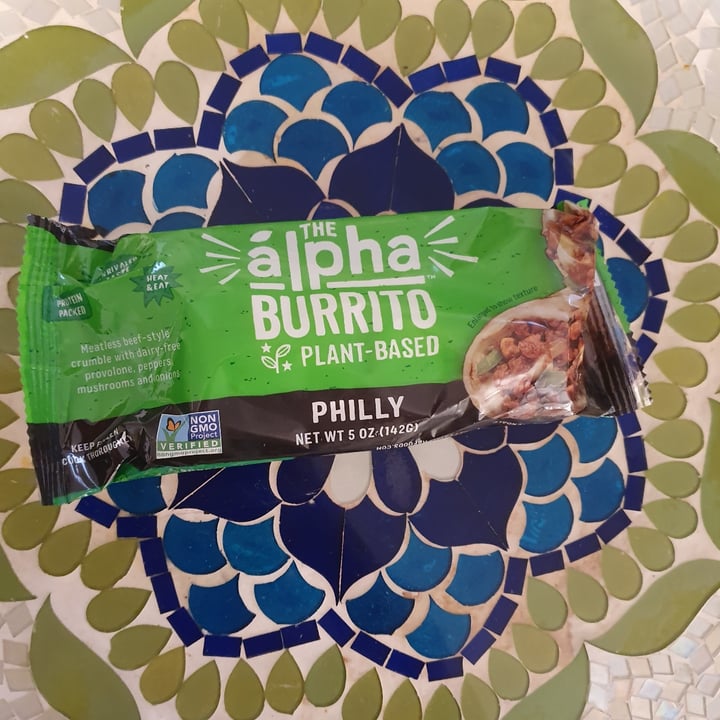 photo of Alpha Foods Philly Burrito shared by @paniwilson on  07 Feb 2021 - review