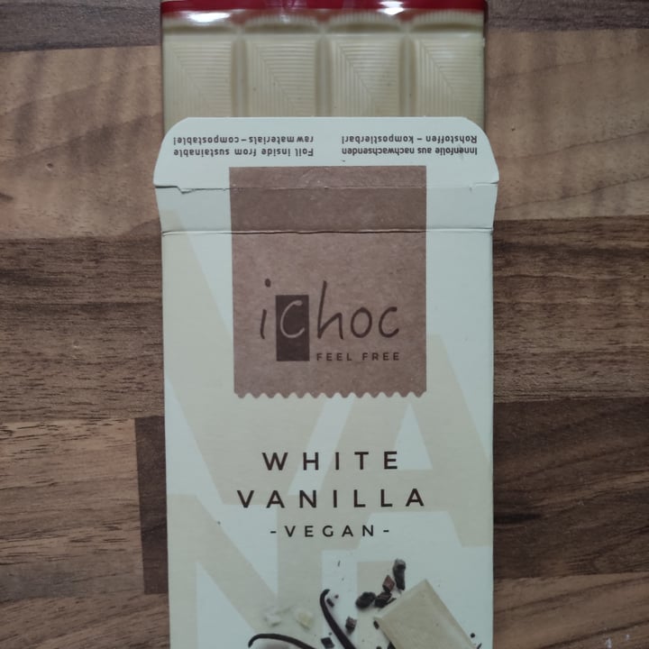 photo of iChoc White Vanilla shared by @veganzelle on  04 Mar 2022 - review