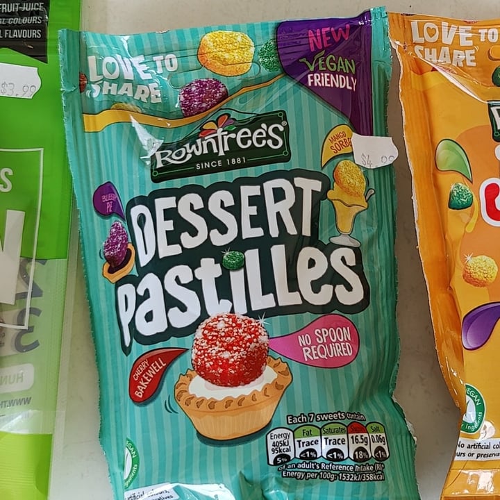 photo of Rowntree's Dessert Pastilles shared by @smegolvsky on  08 Aug 2021 - review