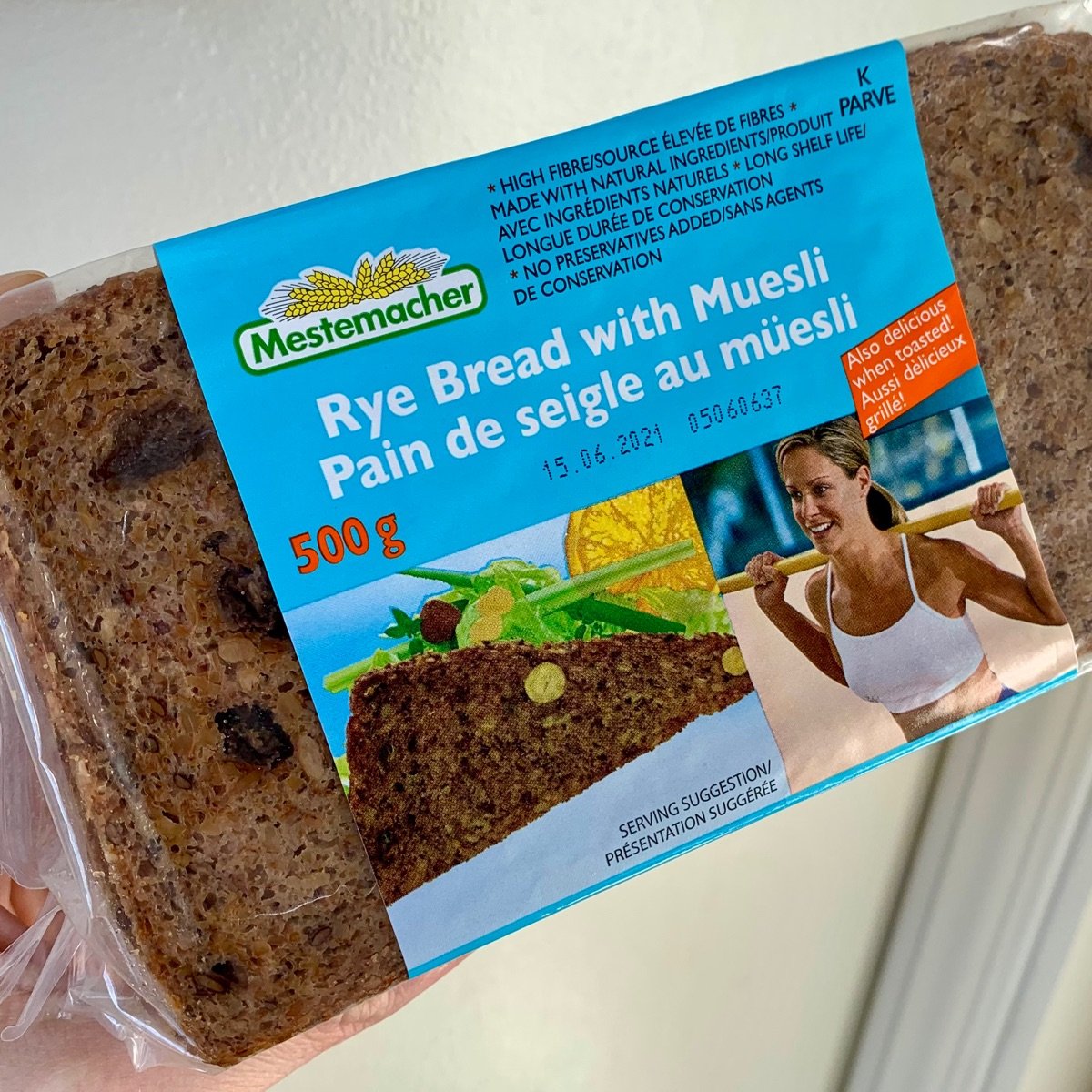 Rye Bread With Muesli from Mestemacher - Vegan Product Reviews ...
