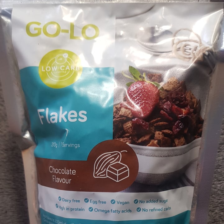 photo of go-lo Flakes Low Carb Chocolate Flavour shared by @terrirex on  20 Oct 2021 - review