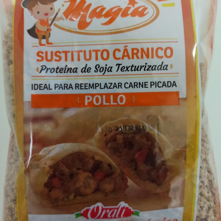 photo of Orali Magia Sustituto Carnico Sabor Pollo shared by @mechiv on  27 Jun 2020 - review