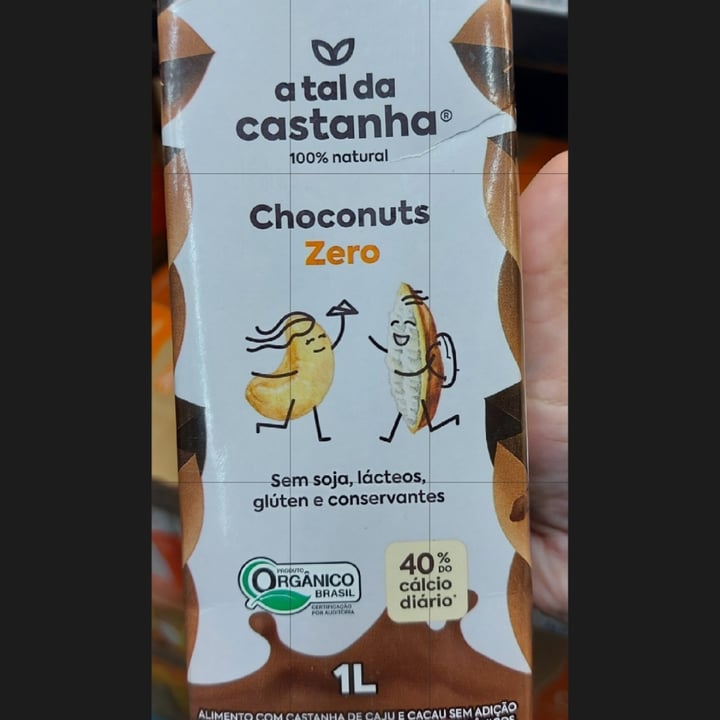 photo of A Tal da Castanha Choconuts Zero shared by @thalytabastos on  10 May 2022 - review