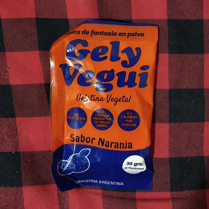 photo of Gely Vegui Gelatina sabor naranja shared by @viveveg1991 on  29 Dec 2020 - review