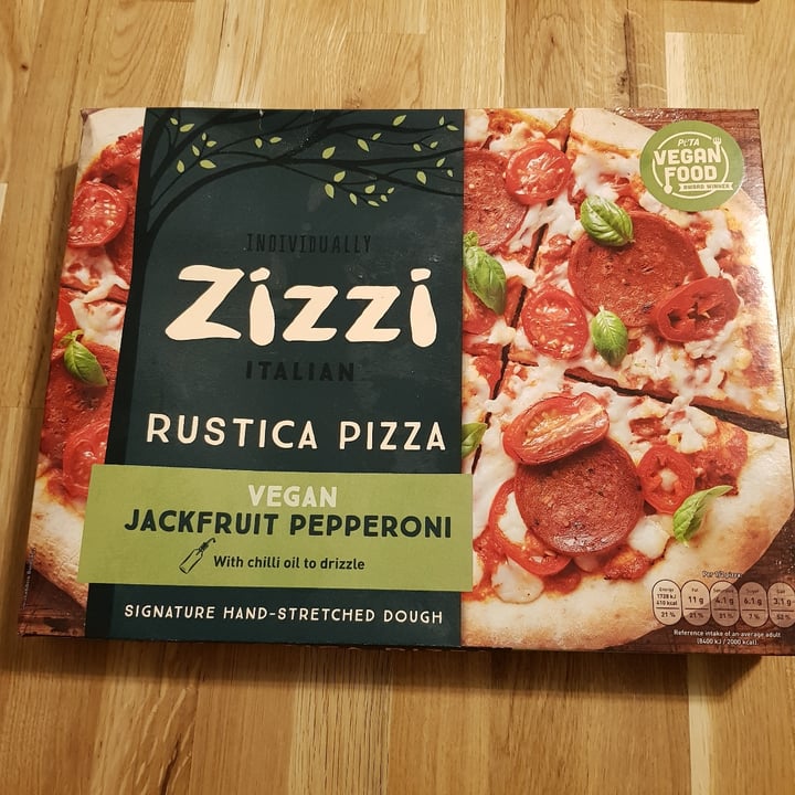 photo of Zizzi Zizzi vegan rustica pizza shared by @alicesabrina on  15 Dec 2020 - review