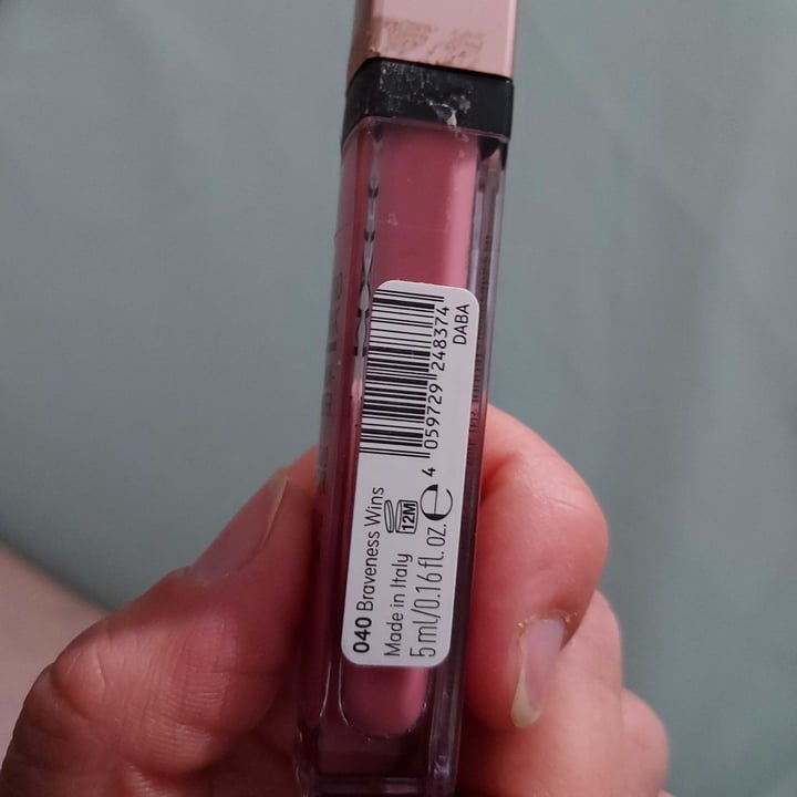 photo of Catrice Cosmetics Matt Pro Ink Liquid Lipstick 040 Braveness Wins shared by @sabrinamurua on  01 Aug 2022 - review