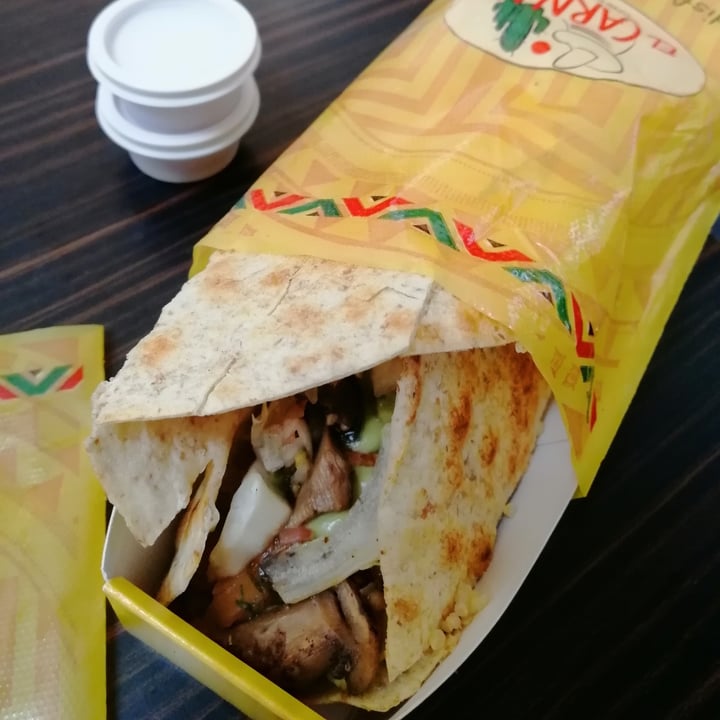 review photo of Restaurante El Carnal Burrito de Quinua sin queso shared by @bekindco on 18 Nov 2020 - review