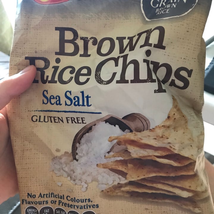 photo of Sunrice Brown Rice Chips Sea Salt shared by @opheeeliaaa on  28 Jul 2020 - review