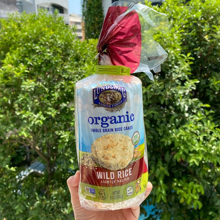 photo of Lundberg Family Farms Wild Rice Organic Rice Cakes shared by @erialc on  02 Nov 2021 - review