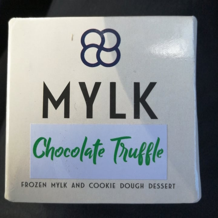photo of Mylk Ice Cream  Chocolate truffle frozen mylk and cookie dough dessert shared by @nickyv on  29 Sep 2021 - review