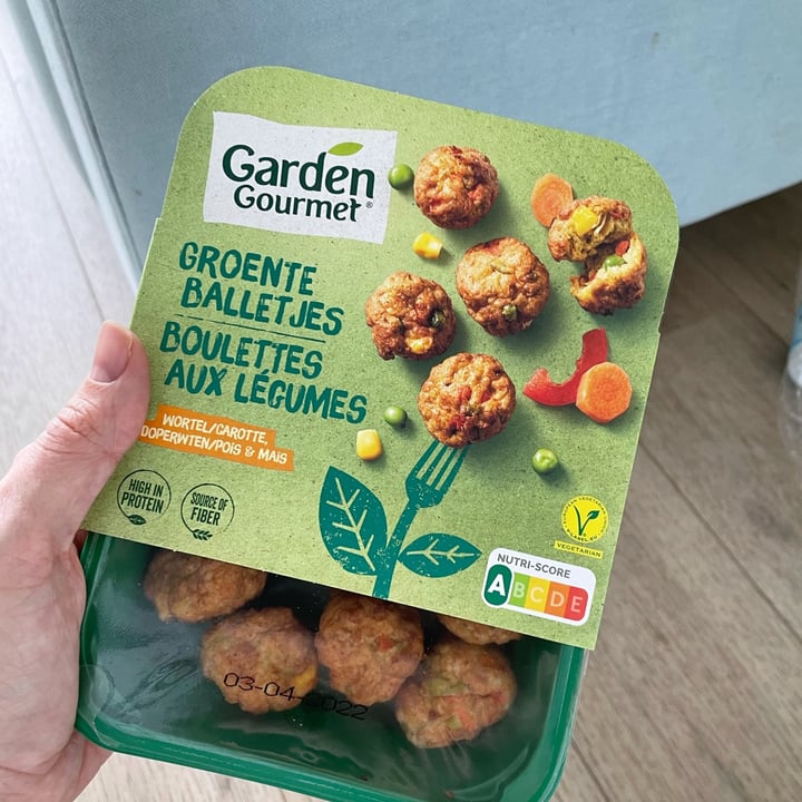 photo of Nestlé Garden Gourmet Boulettes Aux Légumes shared by @camueller on  15 Mar 2022 - review