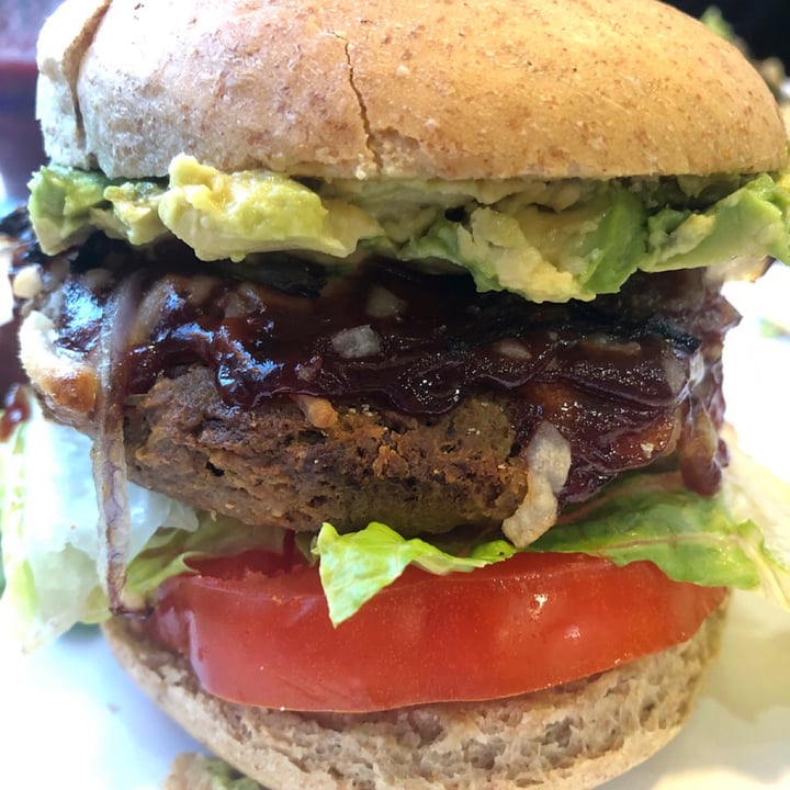photo of Claire's Corner Copia, Since 1975 BBQ Burger shared by @veggiegirlglee on  27 Feb 2021 - review