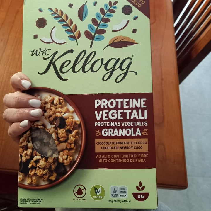 review photo of Kellogg's Proteine Vegetali Granoli Chocolate Negro Y Coco shared by @elenafrida on 02 Apr 2022 - review