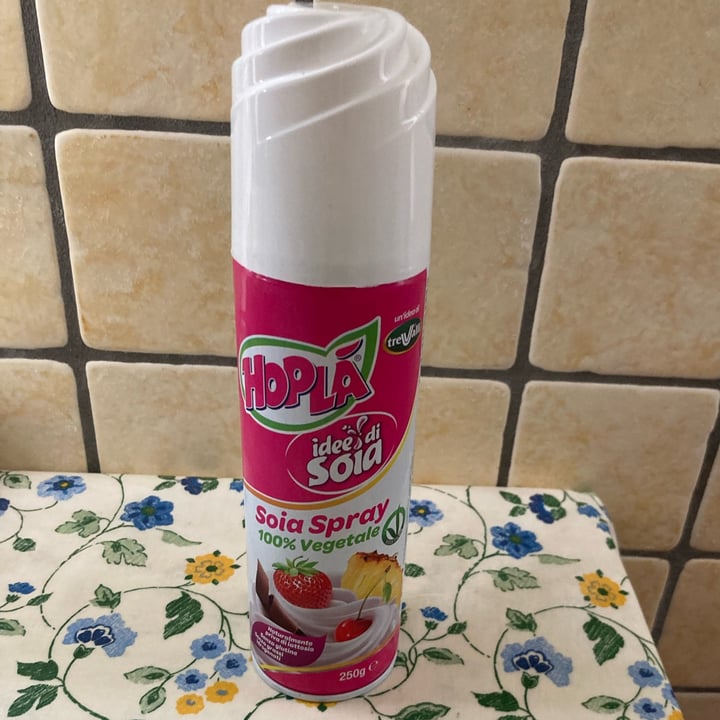 photo of Hoplà Panna Soia spray 100% vegetale shared by @flasol on  03 Aug 2022 - review