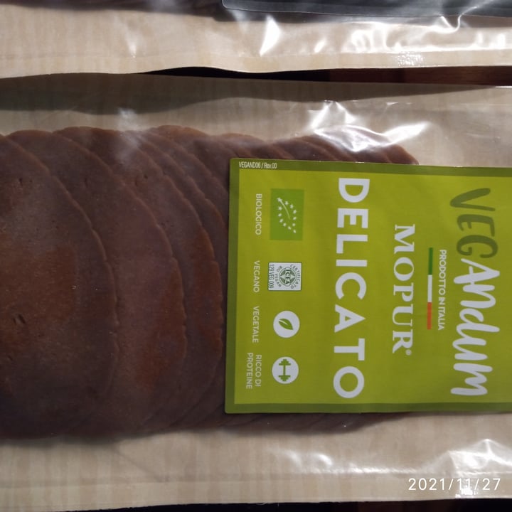 photo of VEGAndum Mopur Delicato shared by @micaela88 on  27 Nov 2021 - review