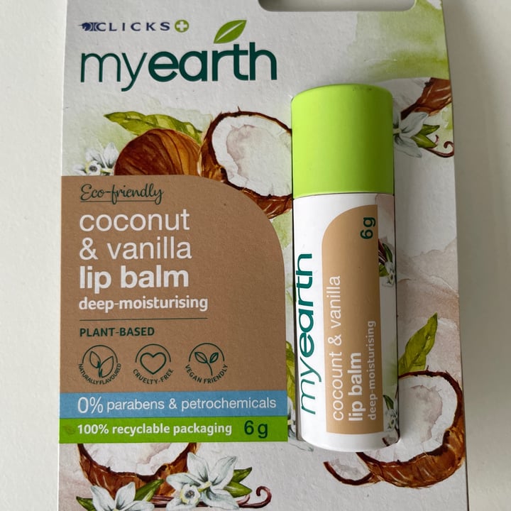 photo of My Earth Coconut And Vanilla Lip Balm shared by @sarahjeansa on  04 Sep 2021 - review