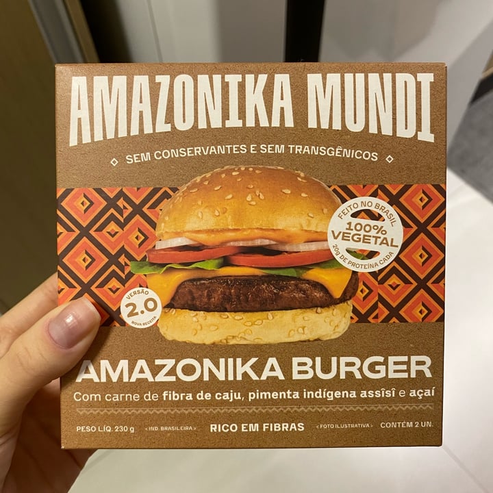 photo of Amazonika mundi Amazonika BURGUER shared by @tauanemelo on  16 Oct 2022 - review