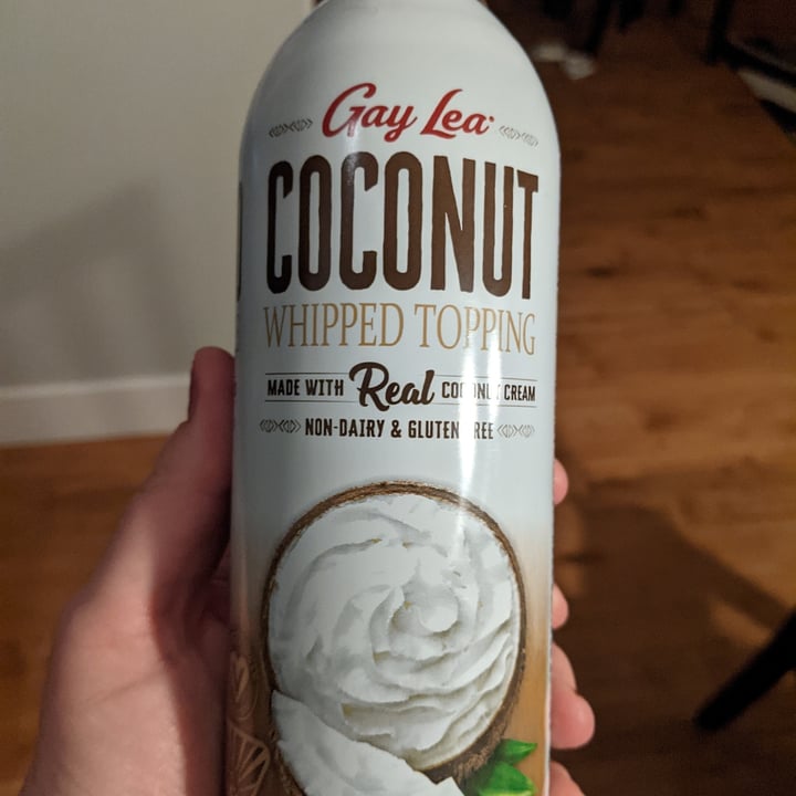 photo of Gay Lea Coconut Whipped Cream shared by @mdsingleton on  24 Oct 2021 - review