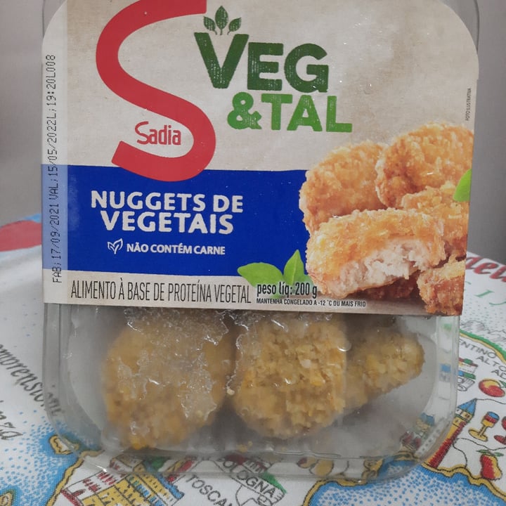 photo of Sadia Nuggets de Vegetais shared by @margareteaquila on  27 May 2022 - review