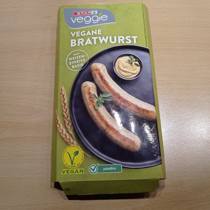 photo of Spar Veggie Vegane Bratwurst shared by @pulezze on  23 Aug 2022 - review