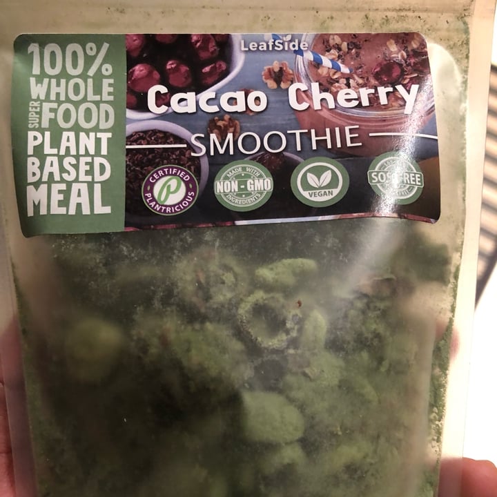 photo of Leafside Cacao Cherry Smoothie shared by @action4animals223 on  02 Jan 2022 - review