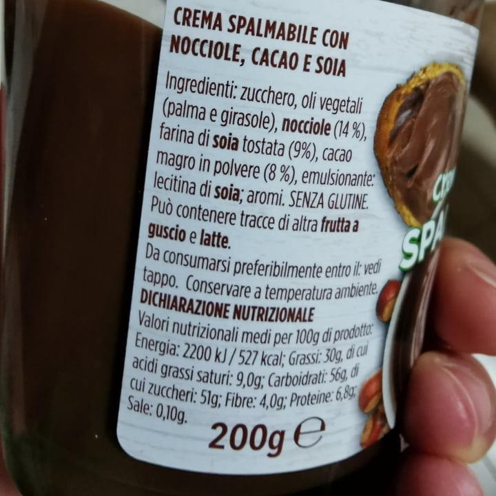 photo of Vegamo Crema Spalmabile Alla Nocciola shared by @cassandrissima on  10 Feb 2021 - review