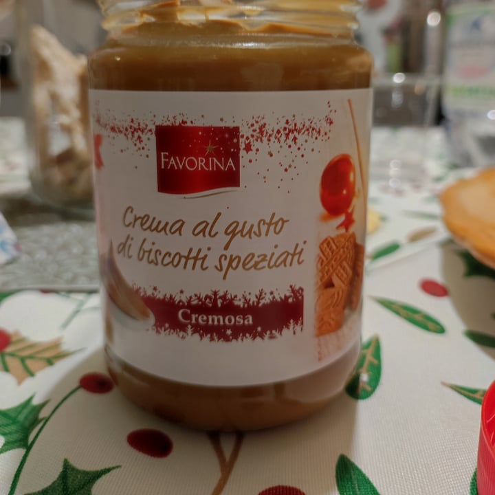 review photo of Favorina Crema Al Gusto Di Biscotti Speziati shared by @vegvegvegveg on 17 Dec 2022 - review