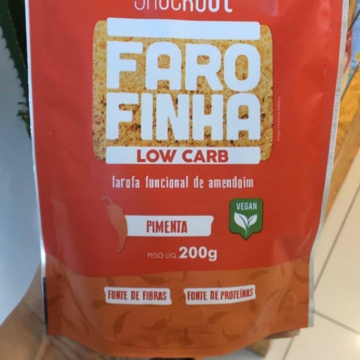 photo of Snackout Vegan Farofinha Low Carb shared by @nathache on  31 May 2022 - review