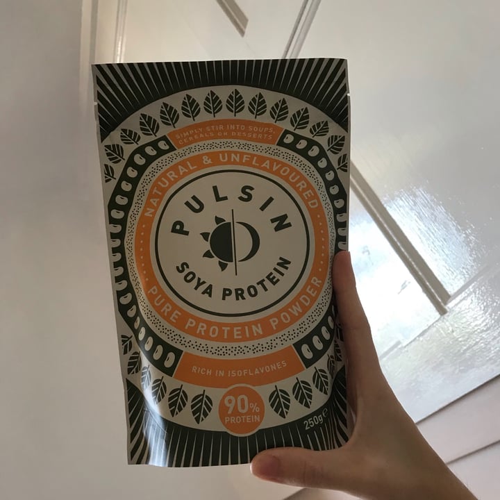 photo of Pulsin Soya Protein Powder Natural & Unflavoured shared by @clairebelej on  20 Jun 2020 - review