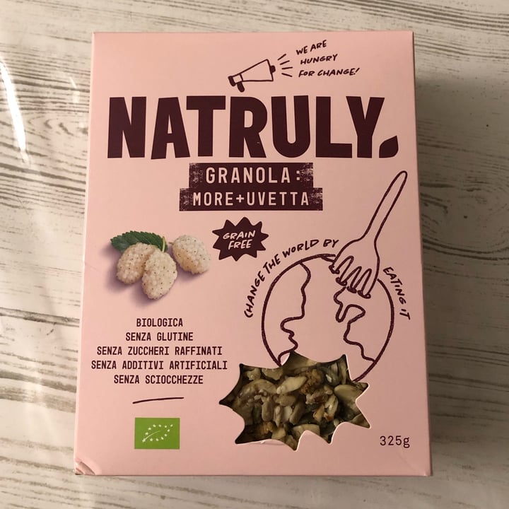 review photo of Natruly Granola more e uvetta shared by @aletede01 on 16 Apr 2022 - review